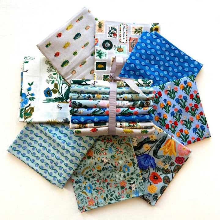 Default Curio Blue Bundle - 8 FQs - Rifle Paper Co