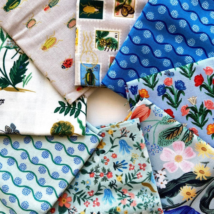 Default Curio Blue Bundle - 8 FQs - Rifle Paper Co