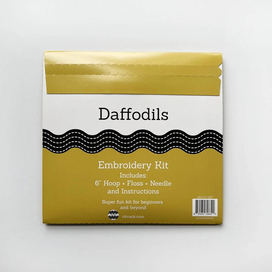 Default Daffodil Embroidery Kit - Rikrack