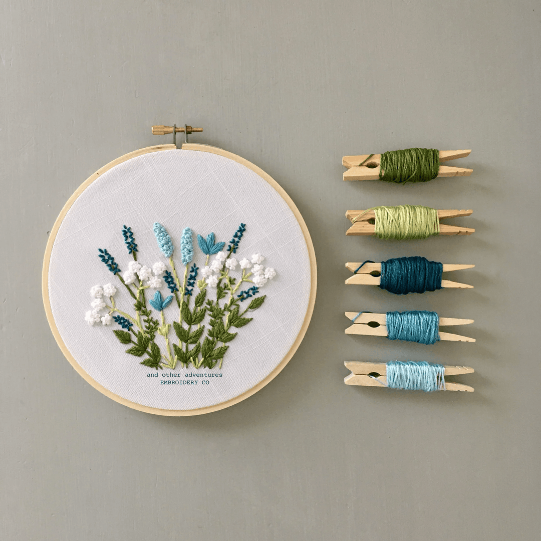 Daydream in Ocean Embroidery Kit - And Other Adventures