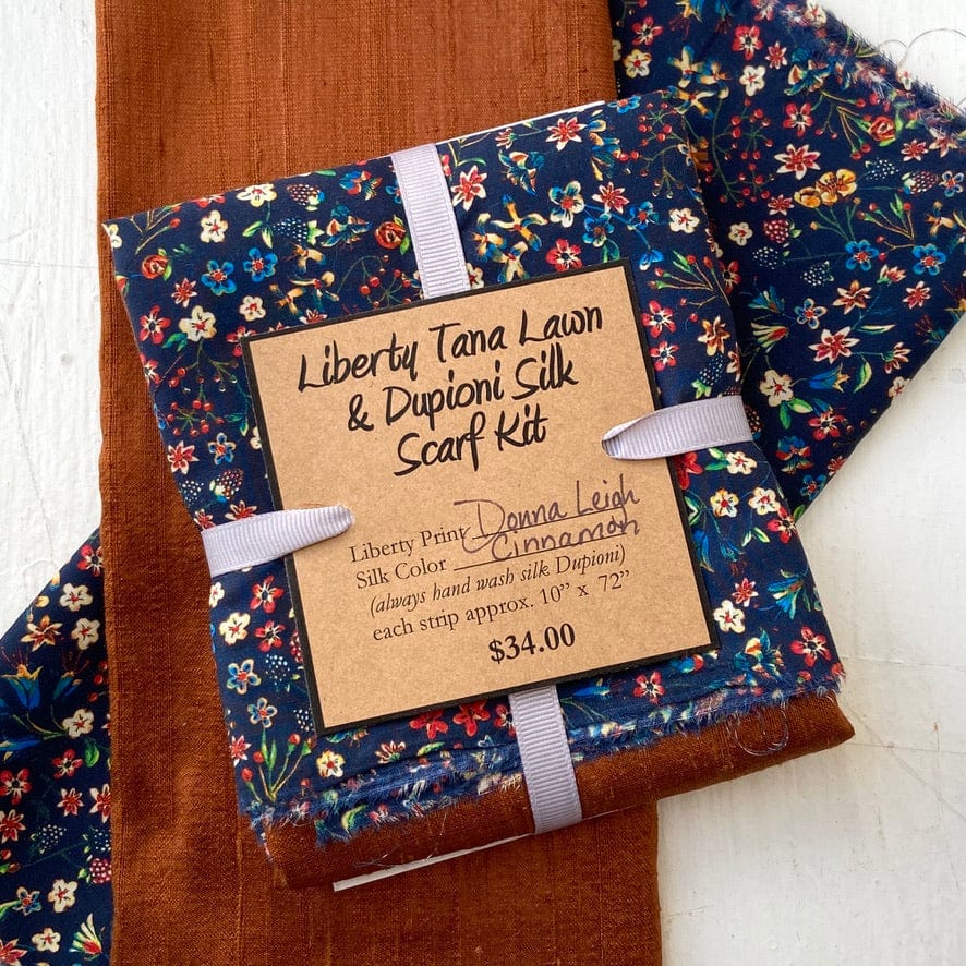 Default Donna Leigh & Cinnamon - Liberty and Silk Scarf Kit 2024