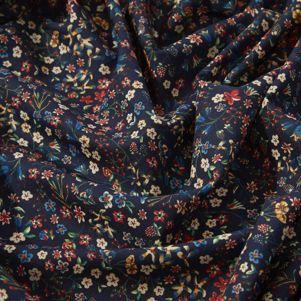 Default Donna Leigh in Dark Blue - Liberty Tana Lawn Yardage