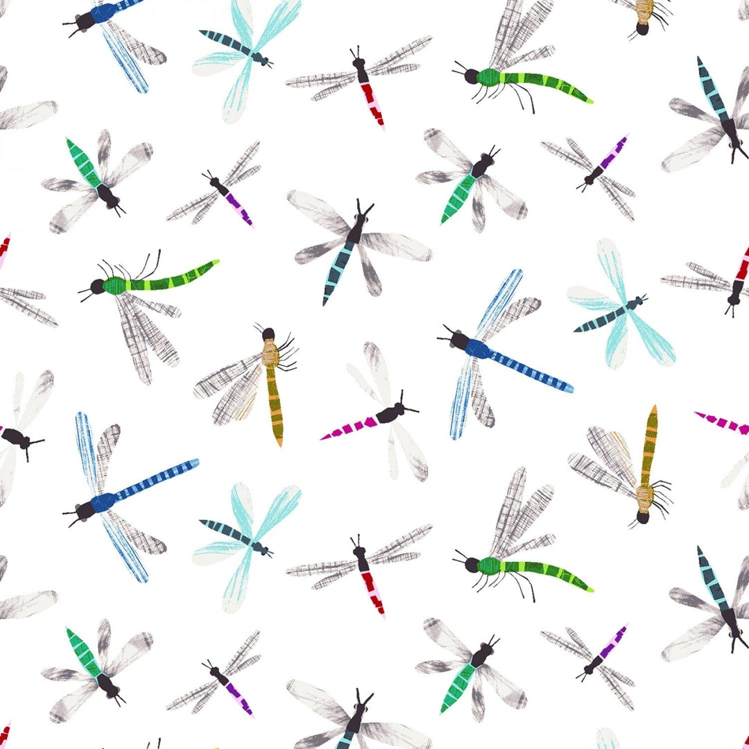 Default Drawgonflies on White - Summer Splash