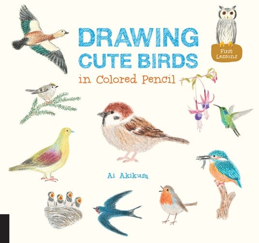 Default Drawing Cute Birds in Colored Pencil by Ai Akikusa