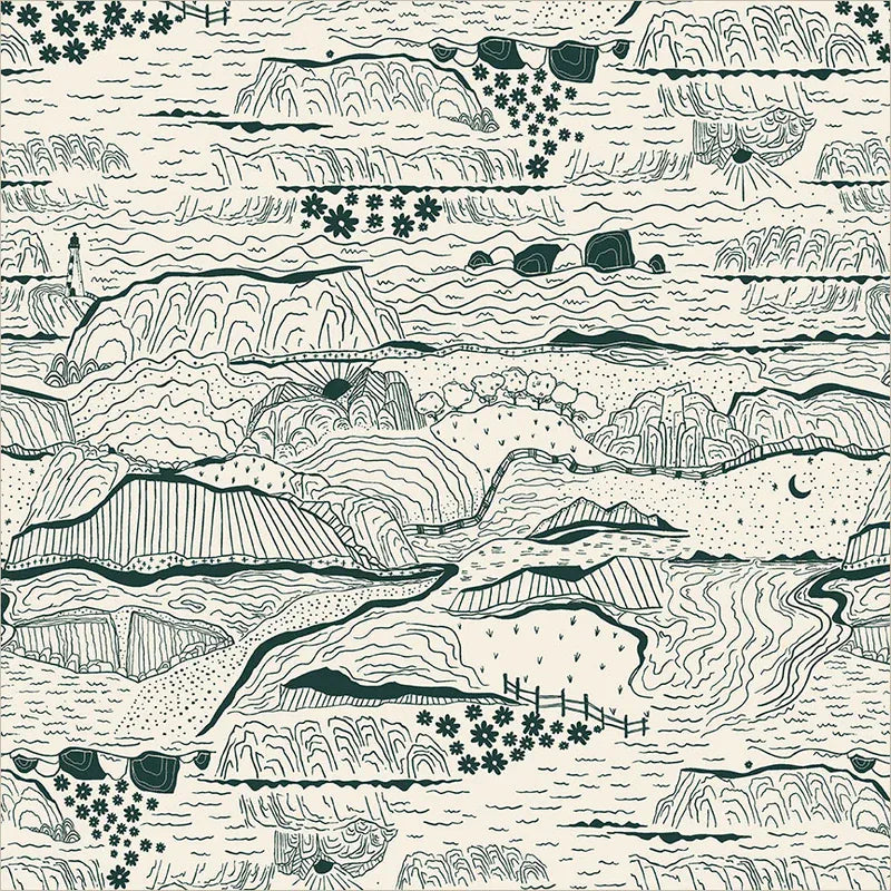 Default Driftline in Ivory - Rocky Coast - Cassandra Zaniboni