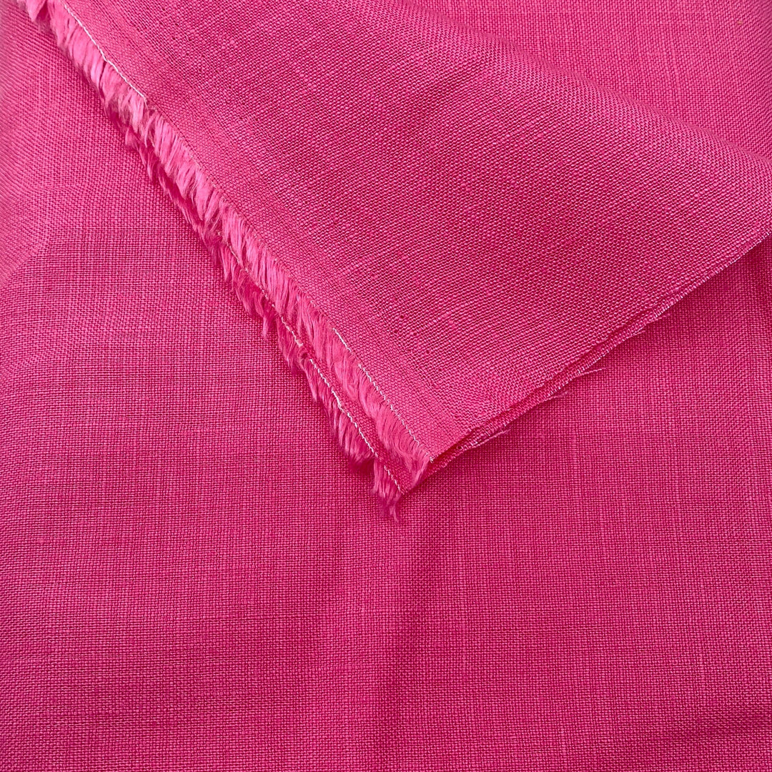 Default Driftwood Linen in Hot Pink