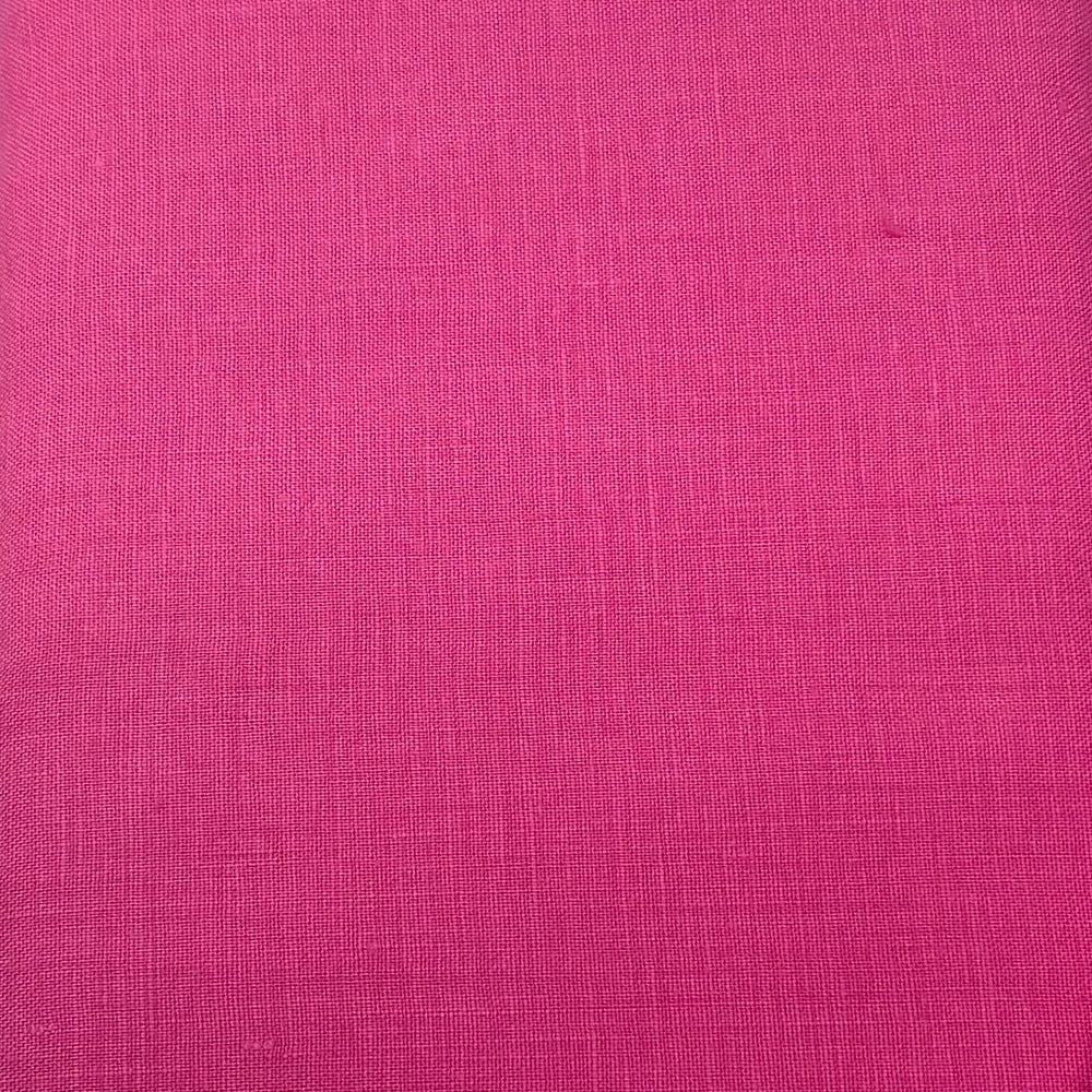 Default Driftwood Linen in Hot Pink - Project Cut - 22" x 29"