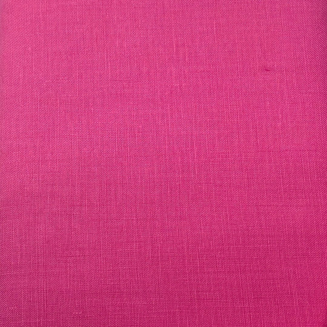 Default Driftwood Linen in Hot Pink - Project Cut - 22" x 29"