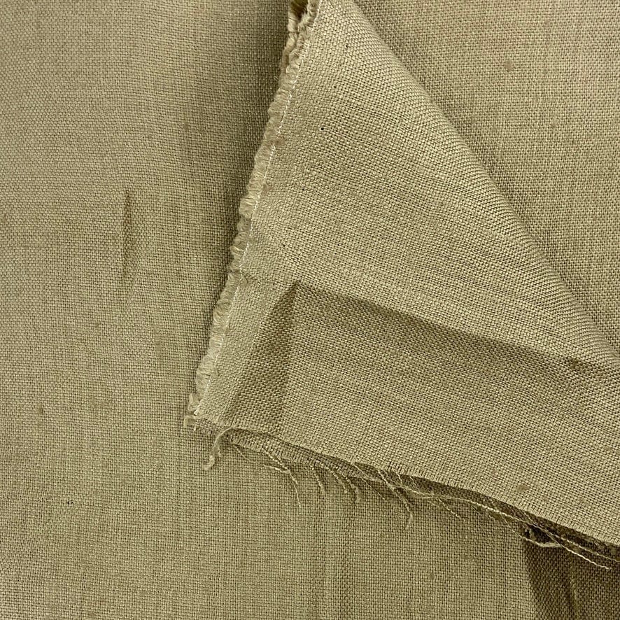 Driftwood Linen in Khaki - Project Cut - 22" x 29"