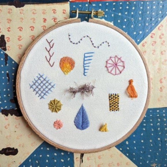 Default Embroidery Sampler Advanced Stitches with Isabelle - April 21, 1 - 3:30pm