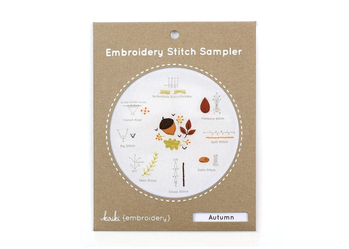 Embroidery Sampler ~ Autumn
