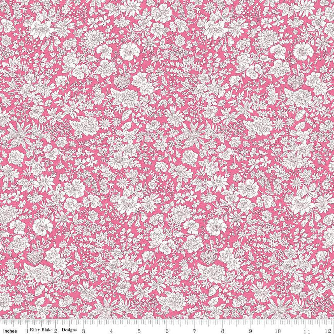 Default Emily Belle - Bright Pink - Liberty Quilting Cotton