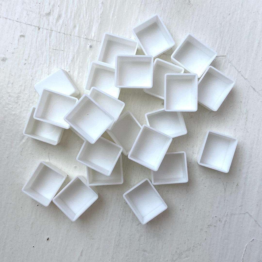 10pcs/pack Water Color Artist Empty Pan Full Or Ha... – Grandado - Foto 10