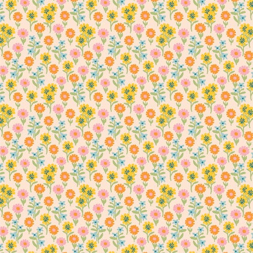 Default Ephemeral Blooms in Cream - Marigold - Maureen Cracknell