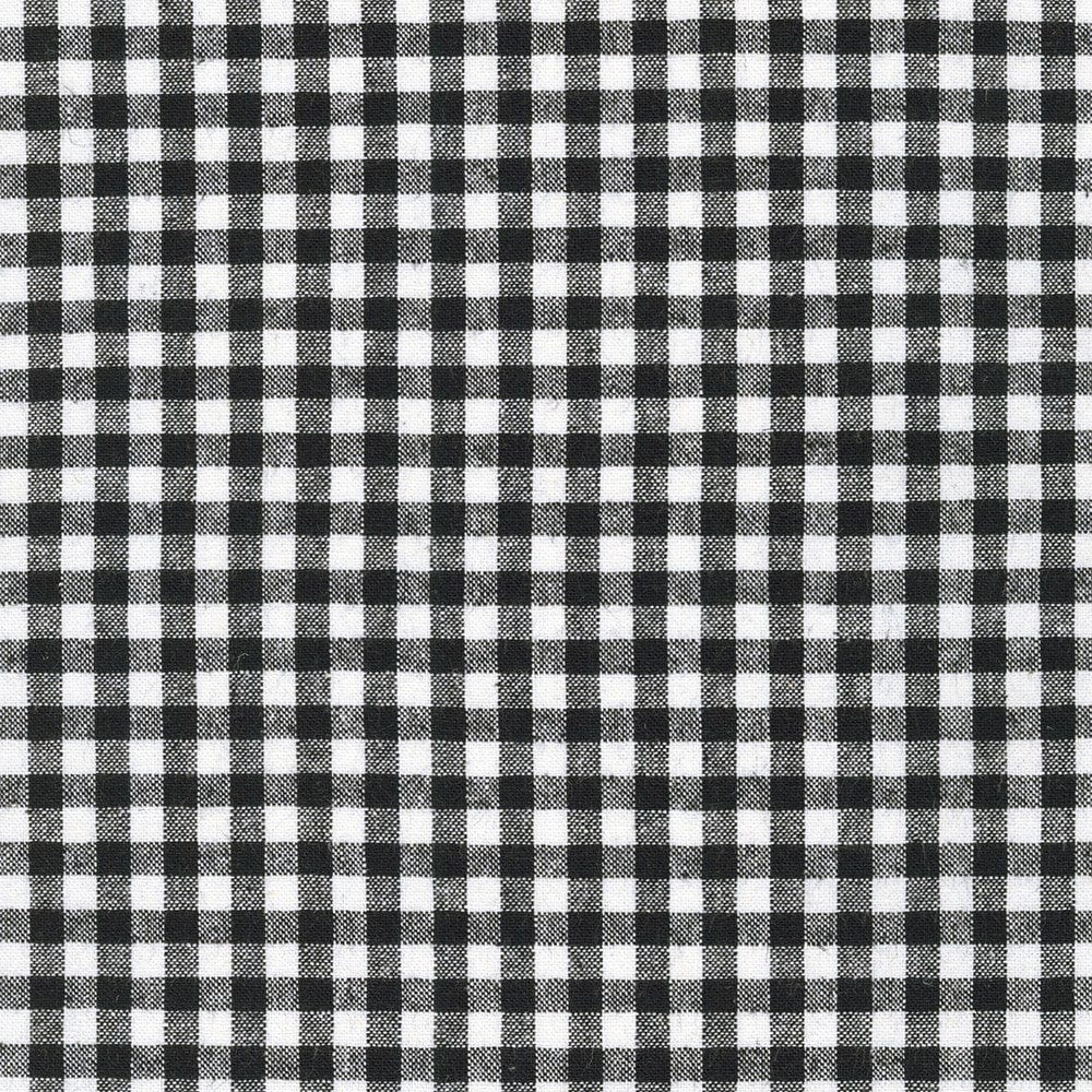 Essex Yarn Dyed Classic Woven in Black Gingham