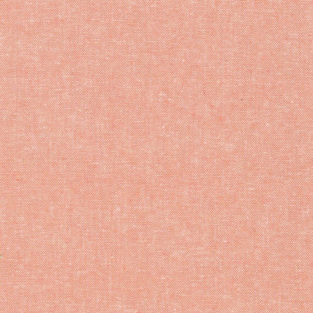 Essex Yarn Dyed Linen Cotton Blend in Coral