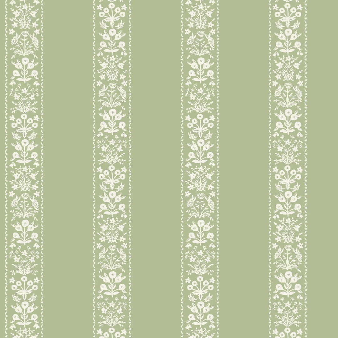 Default Estee Stripe in Sage - Gracie - Rifle Paper Co.