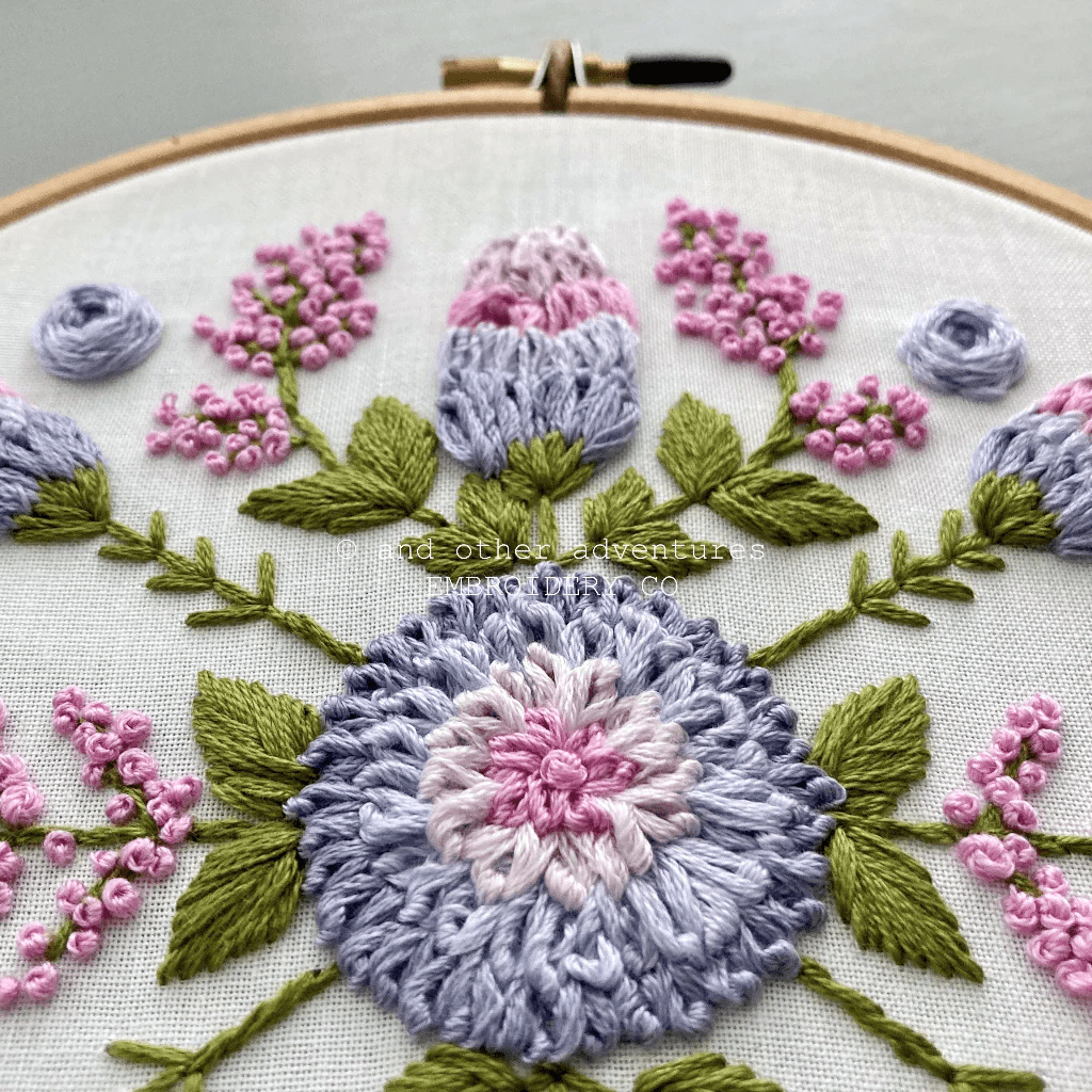 Evermore in Pink Embroidery Kit - And Other Adventures