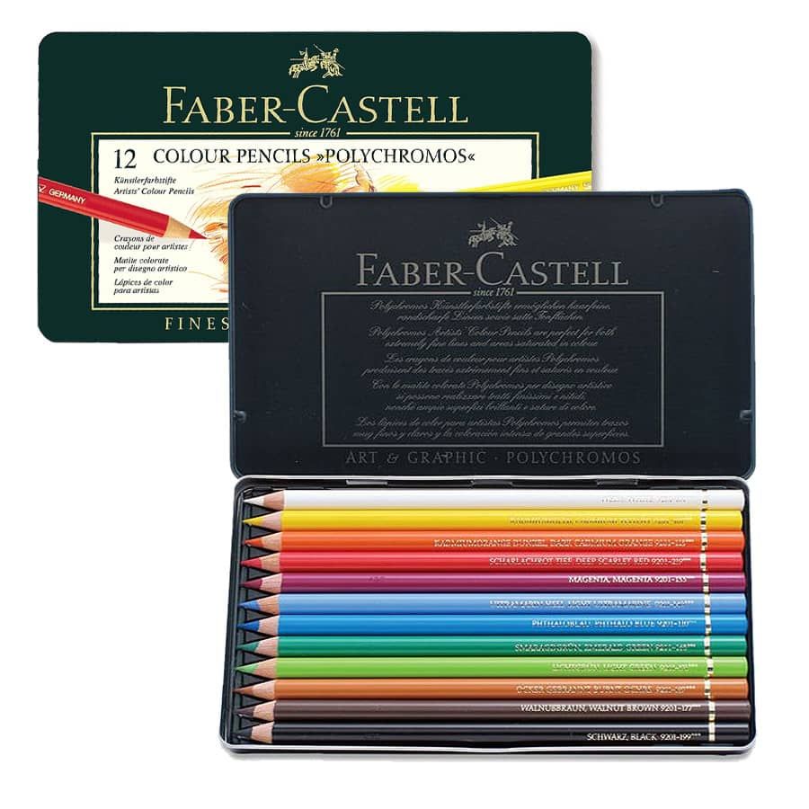 Default Faber Castell Colour Pencil Set Set of 12 multi