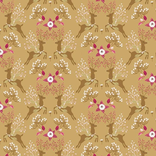 Default Fawns & Flowers in Caramel - Adventale