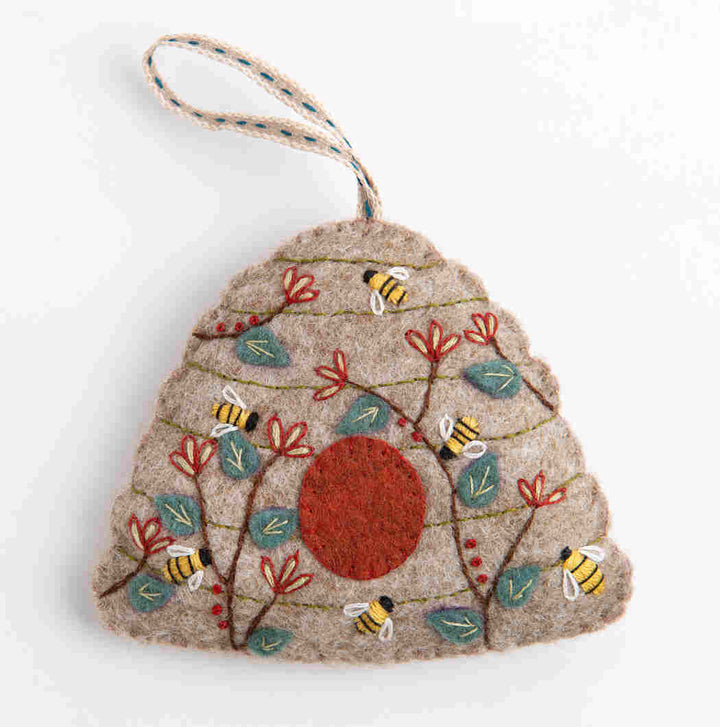 Default Felt Beehive - Corinne Lapierre Embroidery Kit