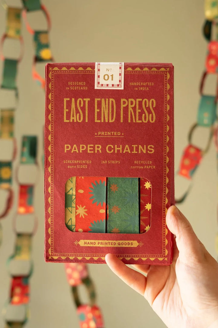 Default Festive Paper Chain Kit from East End Press