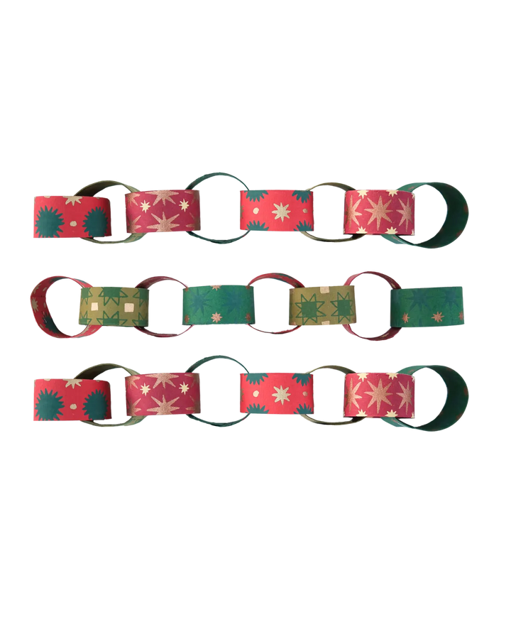 Default Festive Paper Chain Kit from East End Press