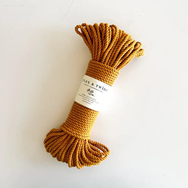 Default Flax & Twine Basket Kit Brooklyn w/hand Goldenrod