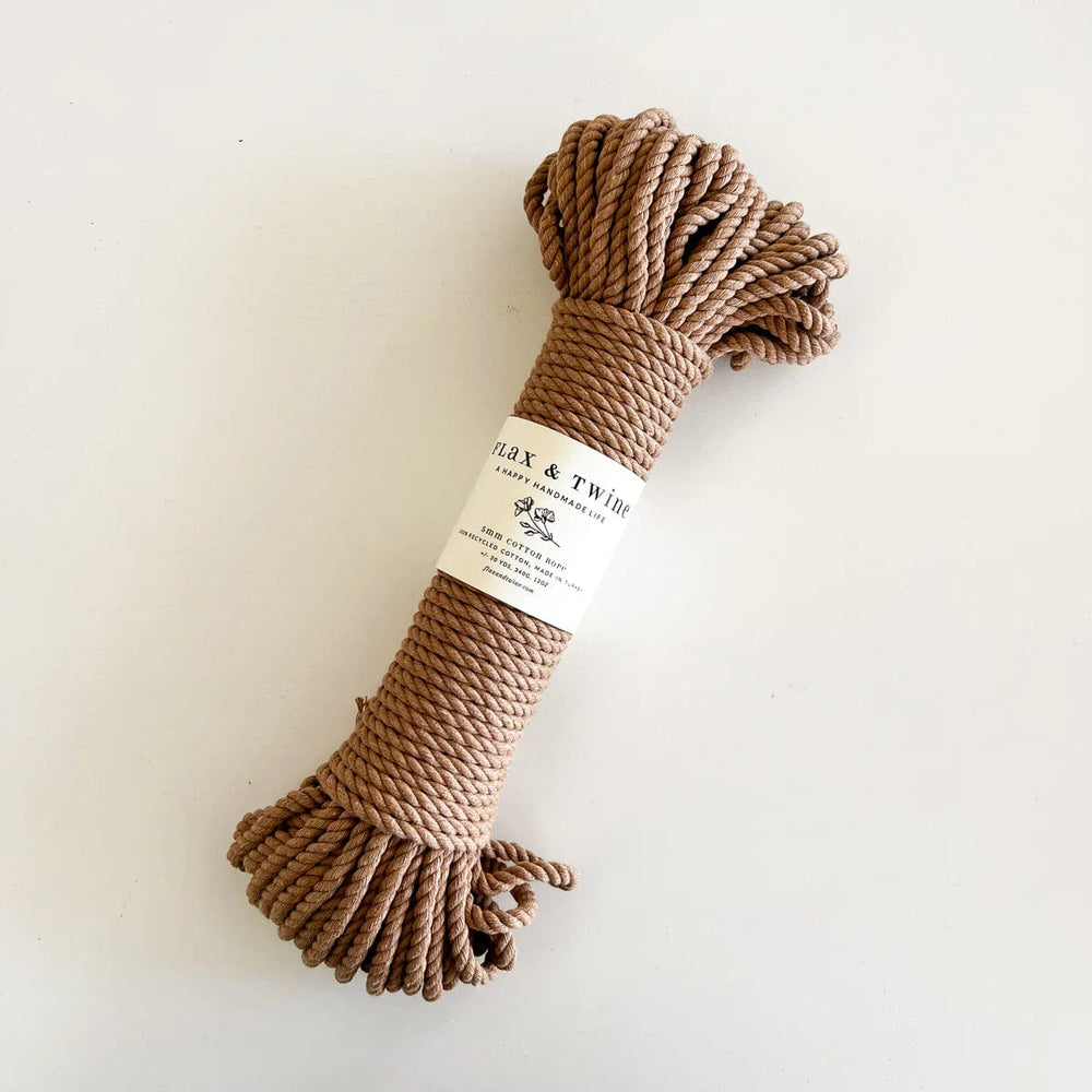 Default Flax & Twine Brooklyn LATTE - Basket Kit with Handle