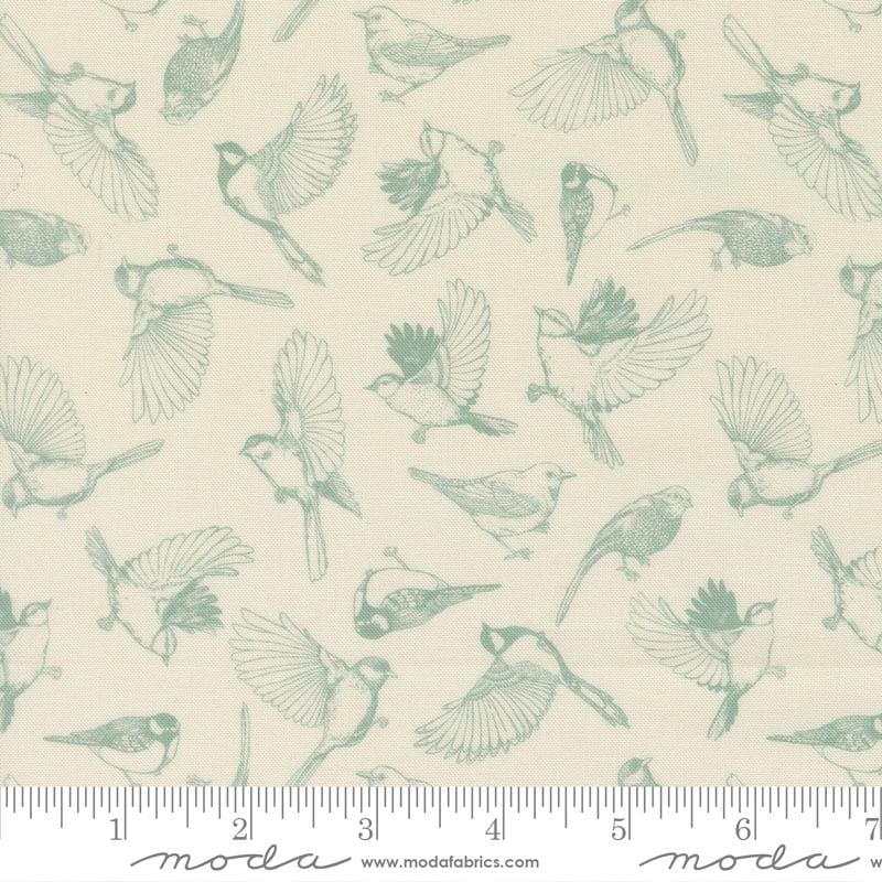 Default Flock of Feathers in Cloud - Feather and Forest Bloom