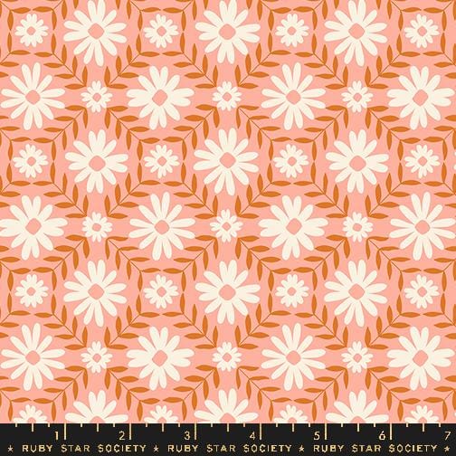 Default Floral Endpaper in Bashful - Endpaper - RSS