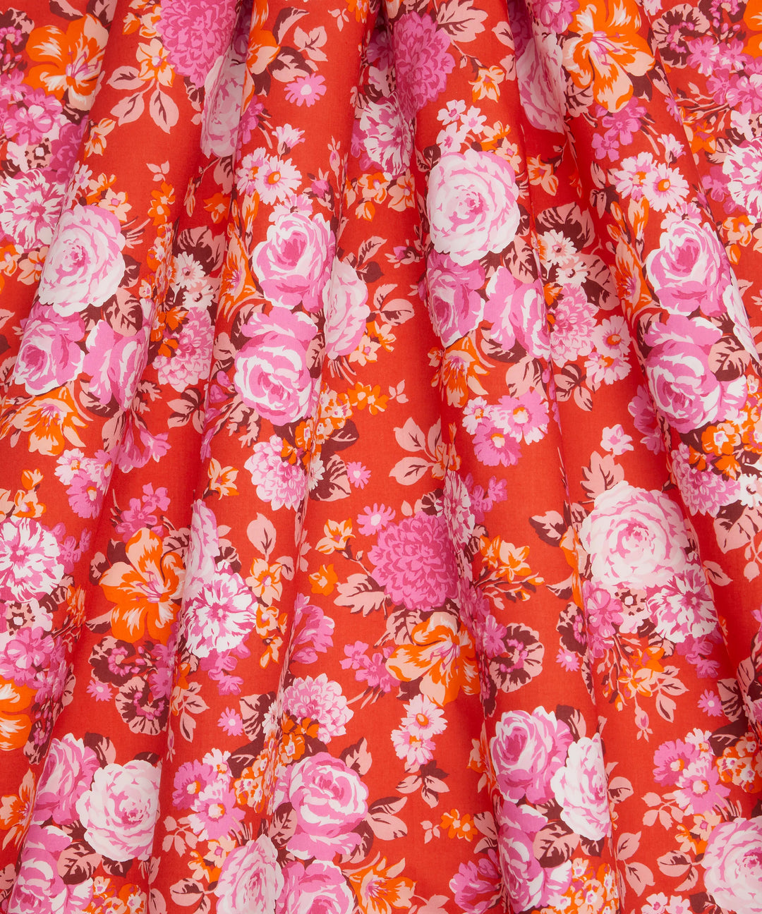 Default Flower Crown in Red - Liberty Tana Lawn Yardage