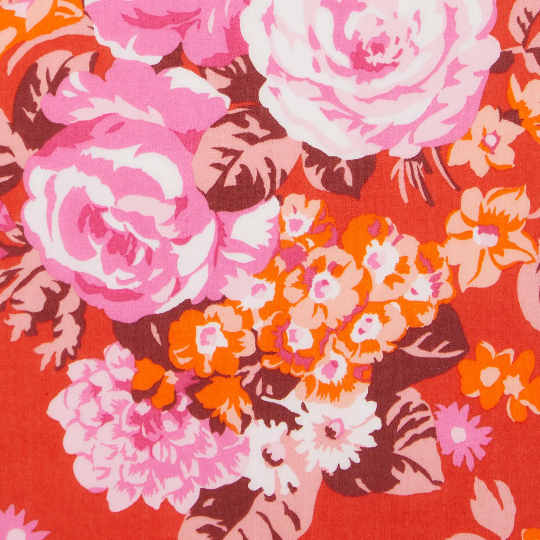 Default Flower Crown in Red - Liberty Tana Lawn Yardage