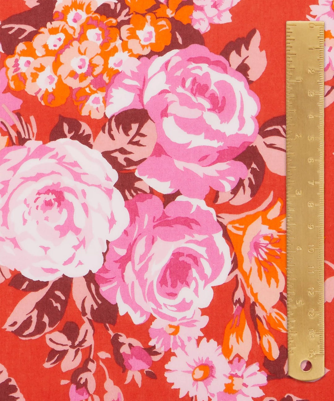 Default Flower Crown in Red - Project Cut - Liberty Tana Lawn