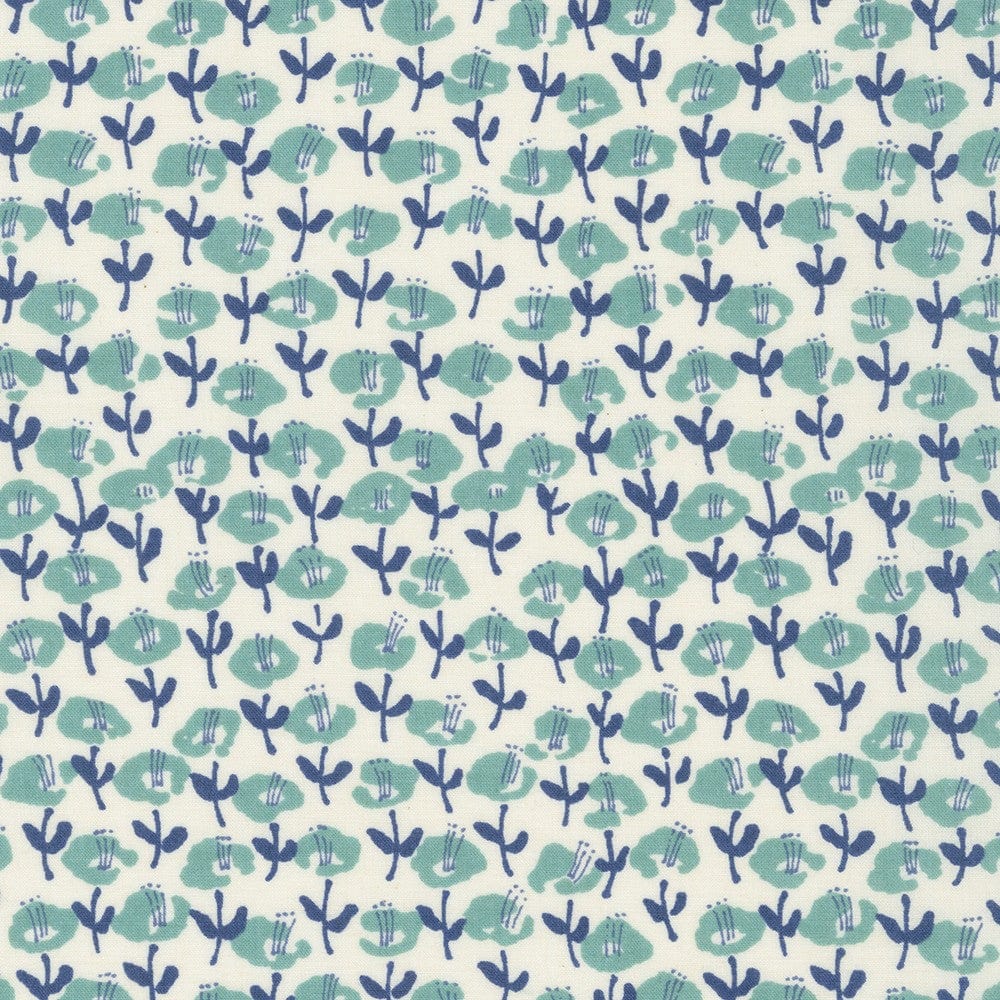 Default Flower in Mint - Le Midi Lawn