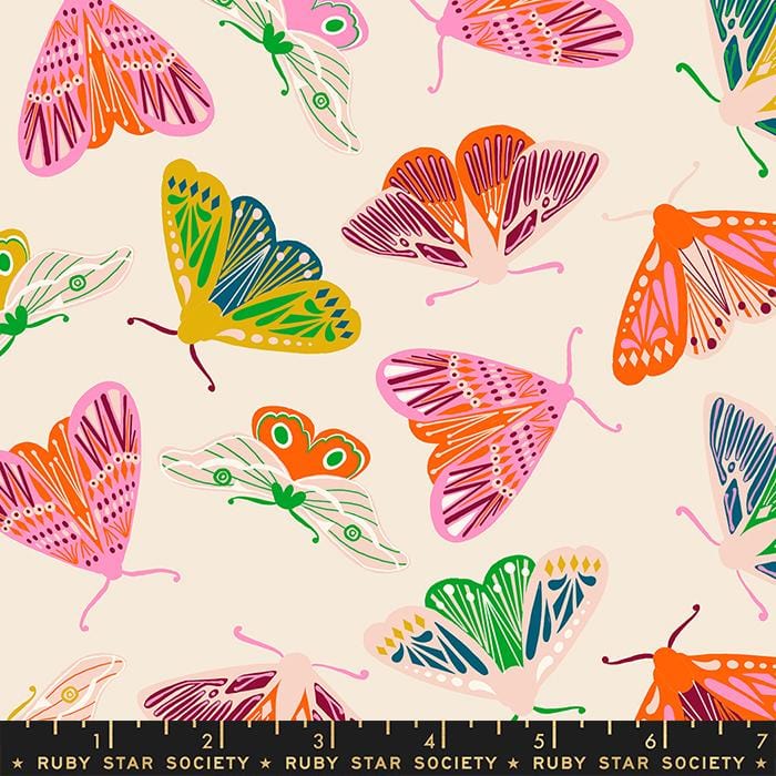 Fluttering Ruby Fluttering in Natural - Flowerland - Ruby Star Society – Fiddlehead ...