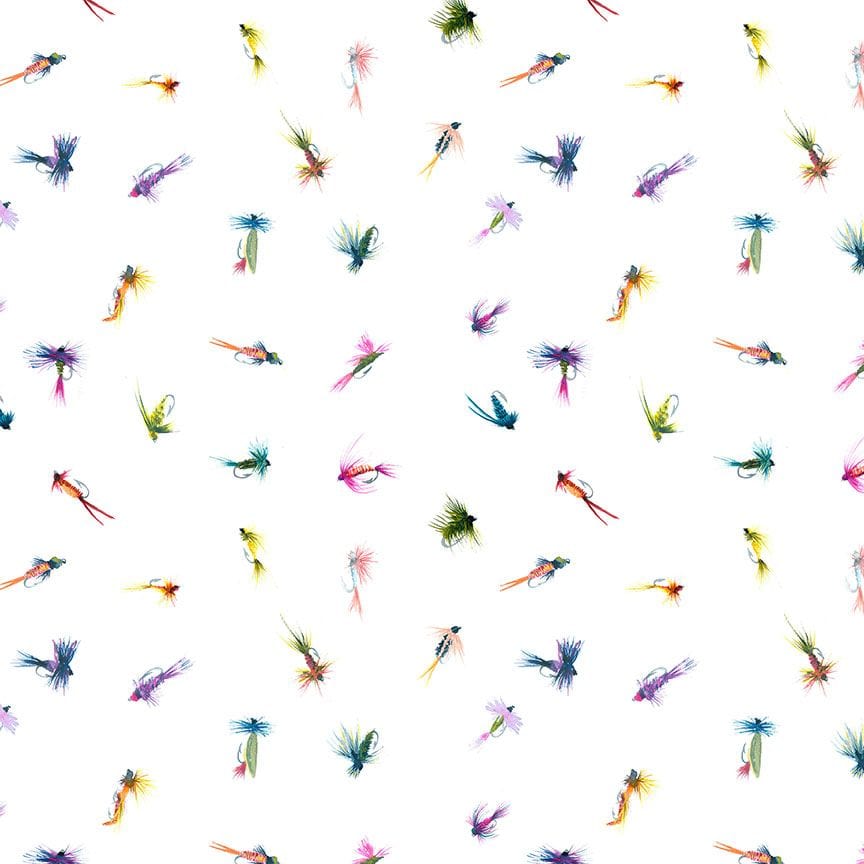 Default Fly Hooks in White - Nature Walk