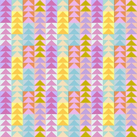 Default Flying Geese in Softly - Piecework - Anna Marie Textiles