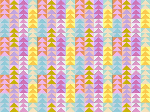 Default Flying Geese in Softly - Piecework - Anna Marie Textiles