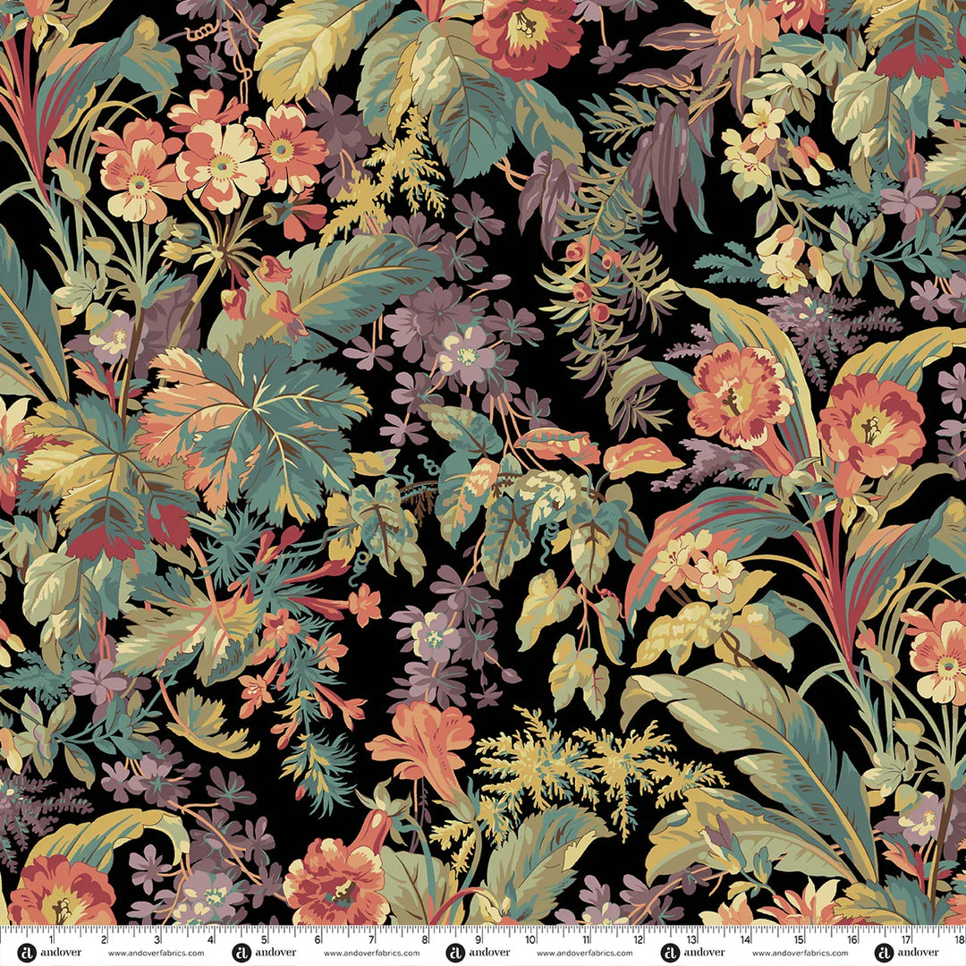 Default Foliage in Shadow - Secret Stash Favorites - Amber - Laundry Basket Quilts