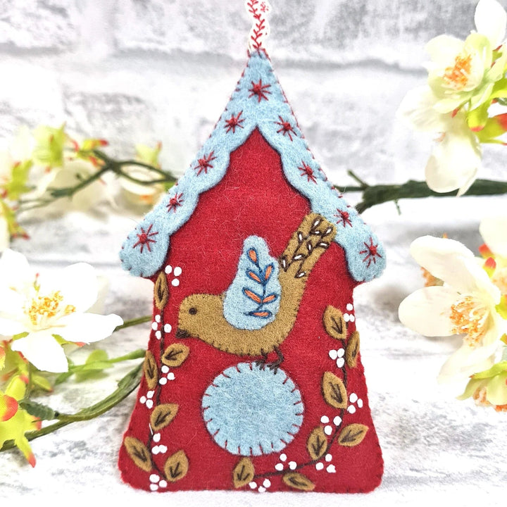 Default Folk Felt Birdhouse - Corinne Lapierre Embroidery Kit