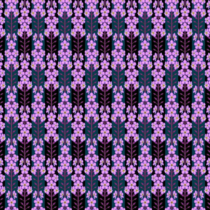 Default Forgetmenot in Indigo - Iconic - Anna Maria Textiles
