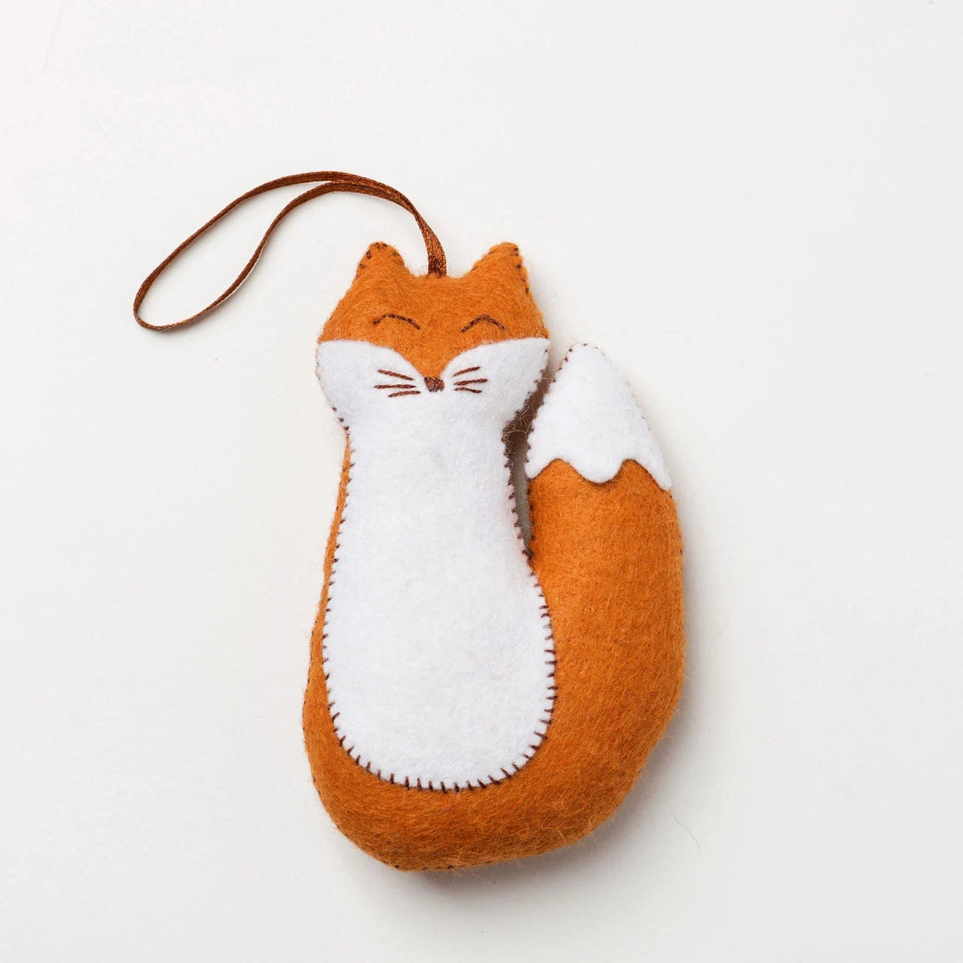 Default Fox Ornament - Corinne Lapierre Embroidery Kit