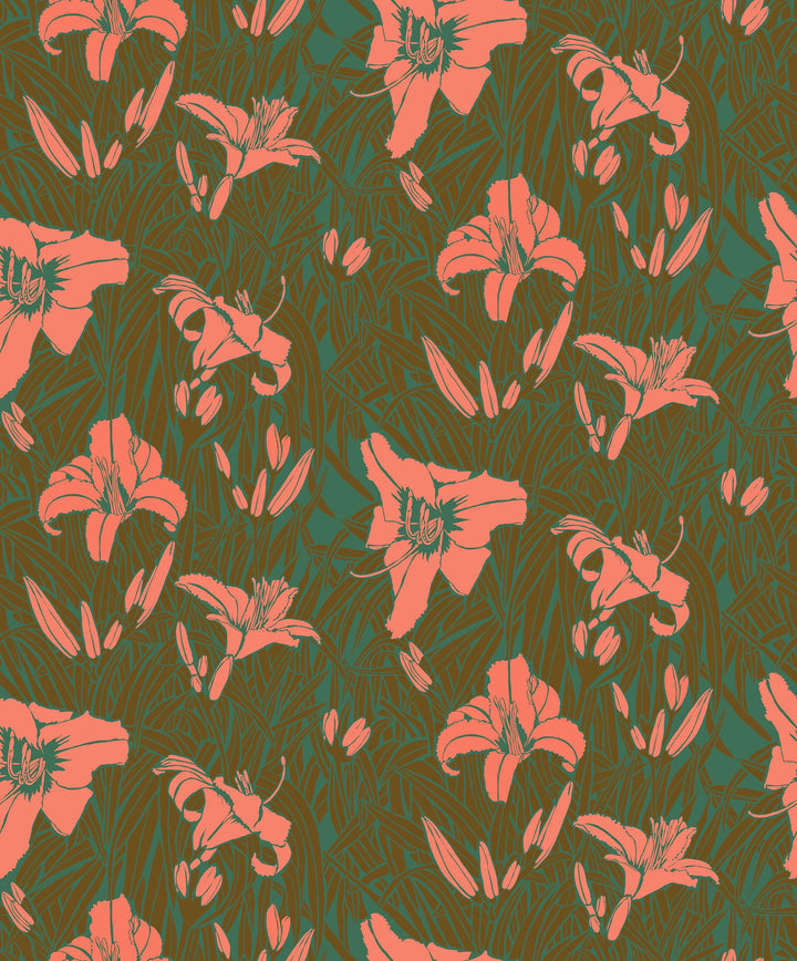 Default Fringe in Coral RAYON - Clean Cut Rayon - Anna Maria Textiles