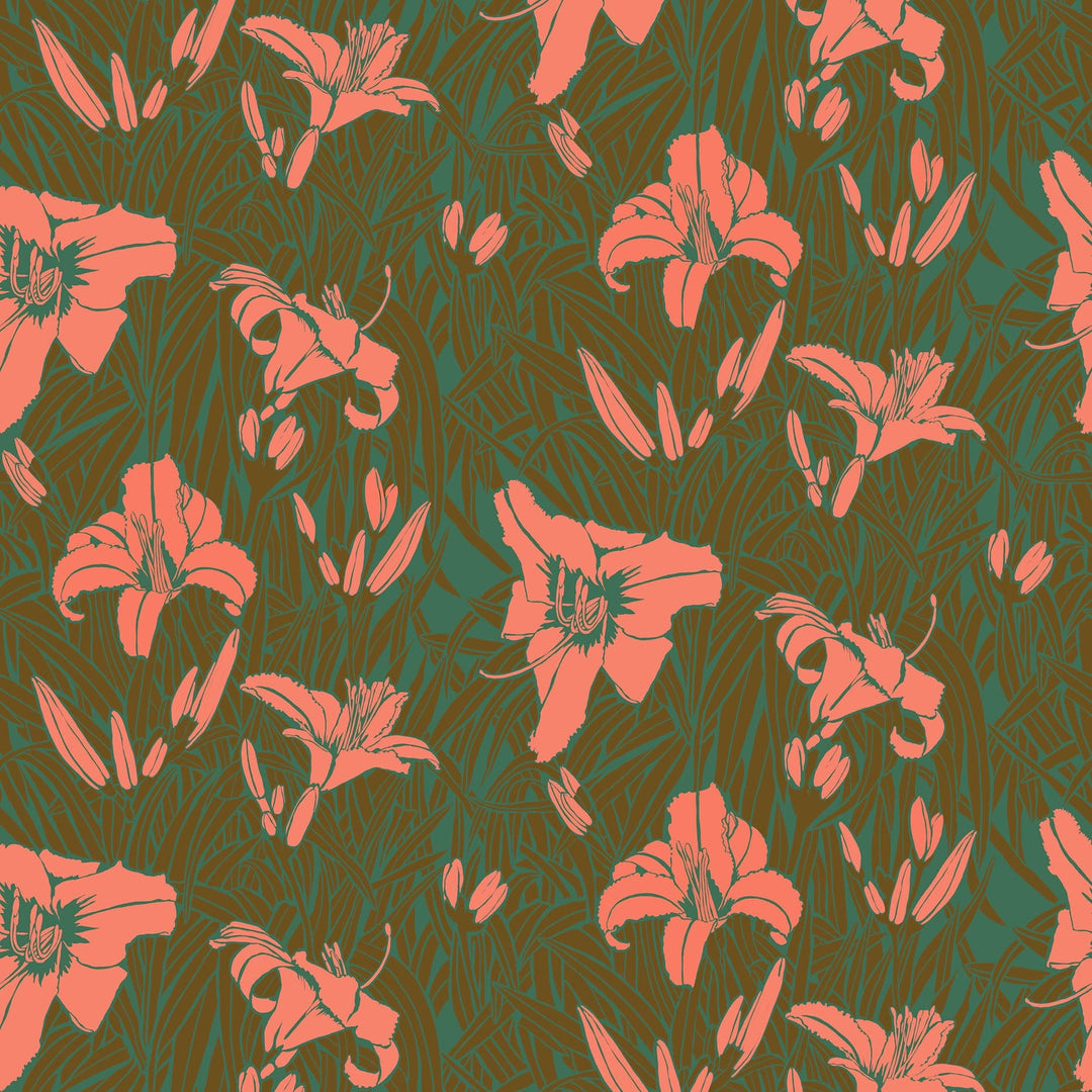 Default Fringe in Coral RAYON - Clean Cut Rayon - Anna Maria Textiles
