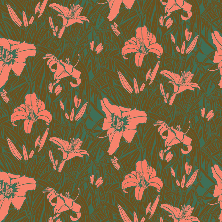 Default Fringe in Coral RAYON - Clean Cut Rayon - Anna Maria Textiles