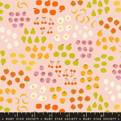 Default Froot in Vintage Pink - Egg and Friends by Kimberly Knight for Ruby Star Society