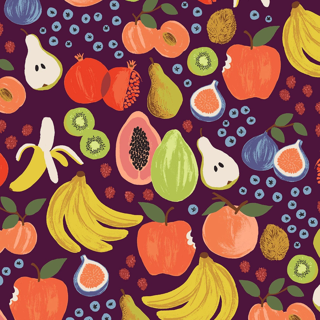 Default Fruit Stand in Burgundy - Orchard - Rifle Paper Co.