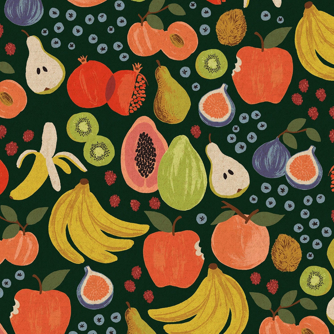 Default Fruit Stand in Hunter CANVAS - Orchard - Rifle Paper Co.