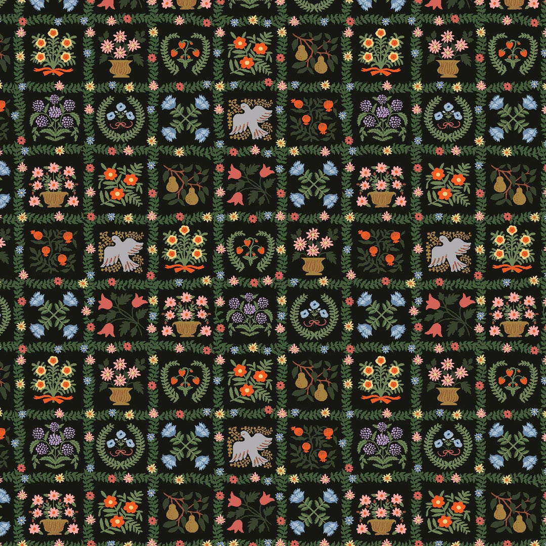 Default Garden Album in Black - Gracie - Rifle Paper Co.